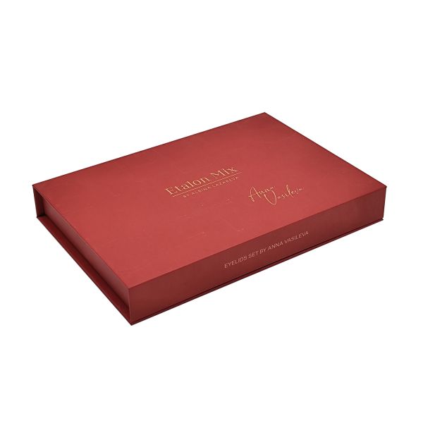Color Printing Rigid Flip Cover Gift Box With Tissue Paper Skincare Packaging Boxes