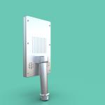 JP1814 Barrier-Mounted Face Recognition and Card-Based Access Control Terminal