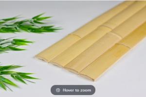 Quality Natural Tonkin Bamboo Poles 150cm Length 3cm Diameter Bamboo Solid Canes wholesale