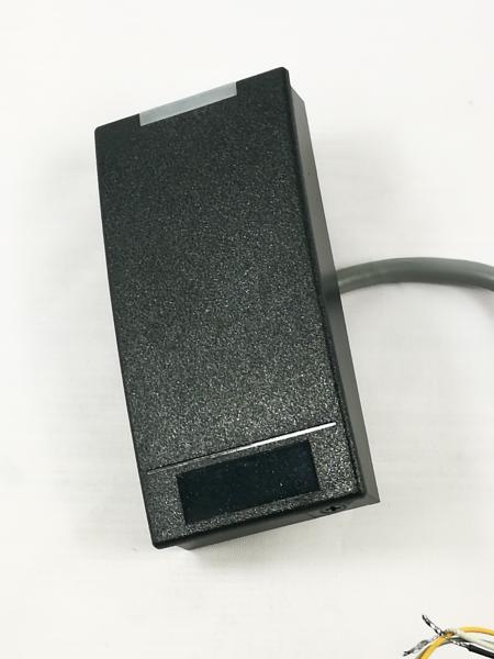 Cheap RFID Gate Access Control System IP65 , Black RFID Card Reader With Wiegand Output for sale