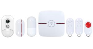 China Glomarket Tuya 4g/3g/2g+wifi+ip Alarm Security System Protocol Platform Monitoring System Work Ip Camera For Home on sale