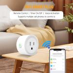Custom 5ghz Smart Socket Plug WiFi Supports Alexa And Google Control