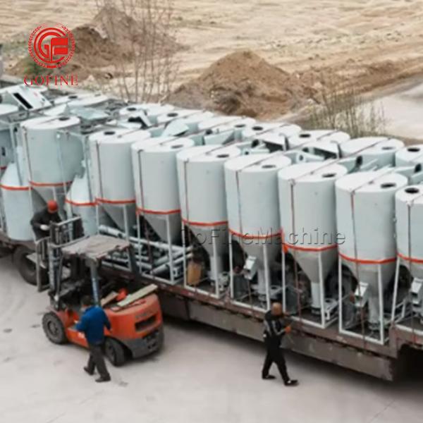Automatic Feed Grinder And Mixer Processing Machine 1.5kw For Continuous