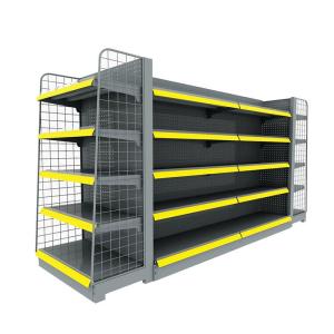 Buy cheap Grocery Store Display Supermarket Shelf Rack Heavy Duty Metal Shelf 60kg 1650mm from wholesalers