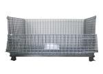 L1000mm Wire Mesh Container , Foldable Wire Mesh Pallet Cages
