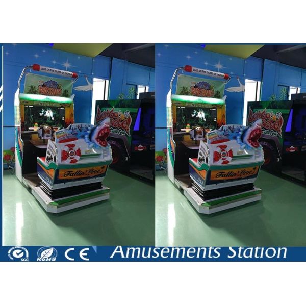 Virtual Reality Island Adventure Shooting Arcade Machines Coin operated 2 Player