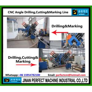 Quality CNC Angle Drilling and Marking Line wholesale