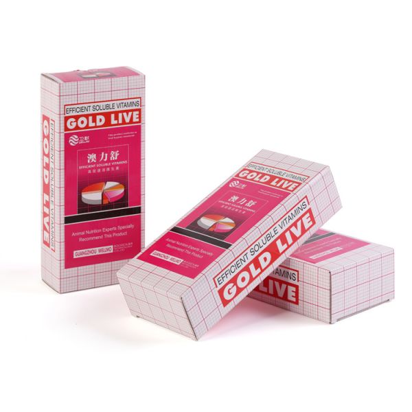 E Flute Corrugated Custom Printed Cardboard Boxes , Tuck Top Mailer Boxes For Vitamins