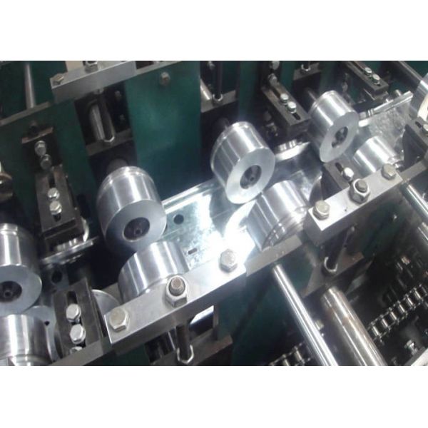 Hydraulic Galvanized Steel Profile Goods Shelf Rack Roll Forming Machine Adjustable Change Size