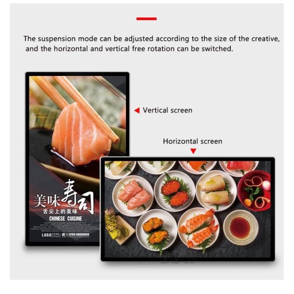 Indoor Elevator Lcd Advertising , Digital Signage Monitor Multi Language Support