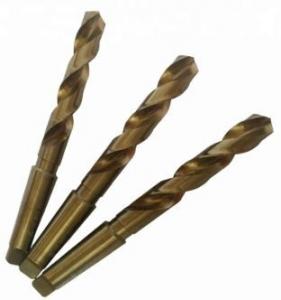 Quality High Hardness Morse Taper Shank Drill Bits , Metal Milling Bits ISO9001 Approval wholesale