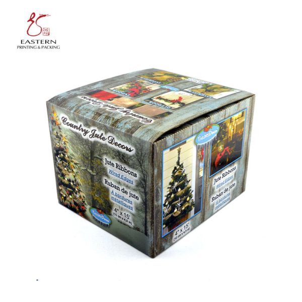 Pantone Color Packaging Display Boxes , Countertop Display Cases Handmade