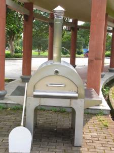 Quality 720mm AGA Stainless Steel Wood Fired Pizza Oven CSA Wood Fired Stove Oven wholesale