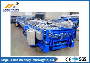 Quality 29.5kW Floor Deck Roll Forming Machine , Galvanized Steel Deck Forming Machine wholesale
