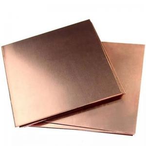 Quality 4mm Thick Gold Plated Copper Sheet T3 C11000 Copper Plate wholesale