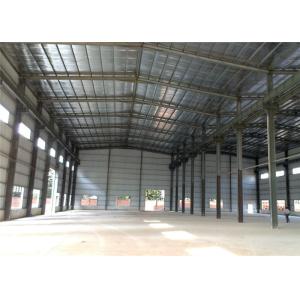 Buy cheap Q235B, Q345B Grade fast installed EPS/PU/XPS sandwich panel steel structure from wholesalers