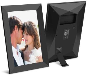 China 10.1 inch wifi digital picture frame with frameo app share photos function,wifi digital album frame with touch screen on sale