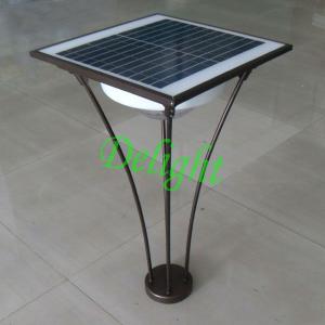 Quality Solar Powered garden lighting Stainless Steel Led Bollard Light  (DL-SPS007) wholesale