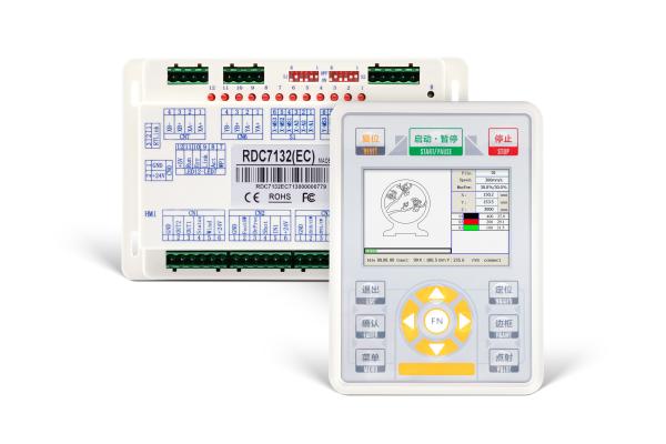 Cheap RUIDA RDC7132G CO2 Laser Controller CNC System Laser Control Panel For CO2 Laser Engraving Cutting Machine ReplaceTrocen Leetro for sale