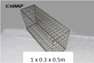Square 5mm Welded Mesh Gabion Hot Dip Galvanized