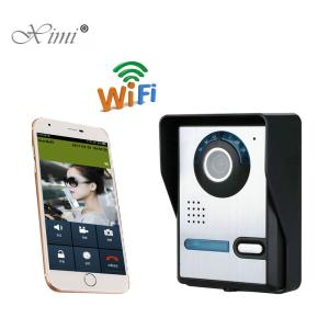 China High Pixel IR Camera Remote Control Access Control System WIFI Video Intercom Video Door Phone System on sale