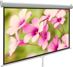 China Light weight  Manual wall mount projection screens 60 x 60 With Auto-locking System on sale