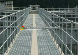 China Heavy Duty Garage Floor Steel Grate , Metal Grid Flooring For Offshore on sale