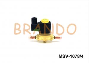 China 1/2'' Welding Type Refrigeration Solenoid Valve For Temperature Control AC/DC on sale