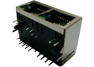 Quality 0826-1X2T-23-F Multi-port RJ45 1x2 Gigabit Magjack Dual Port 10/100/1000Base-T wholesale