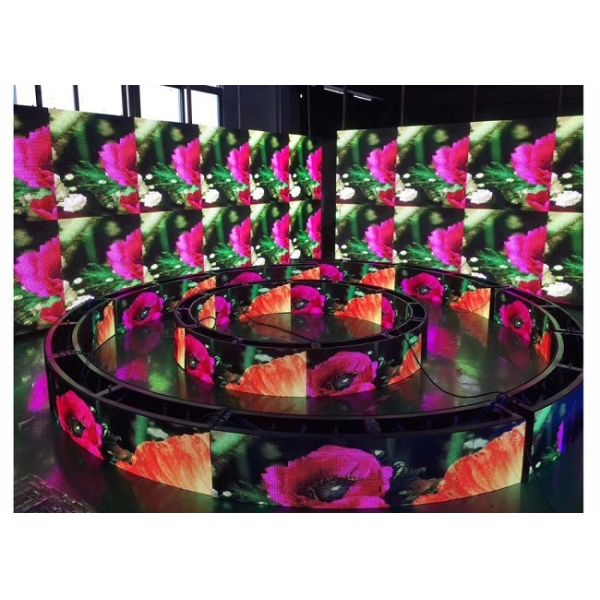 Hd Led Digital Billboards Advertising , 6mm Large Clear Led Display Screen