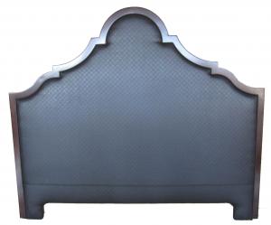 Quality Commercial Hotel Furniture Luxury Twin Size Headboard Solid Birch Wood wholesale