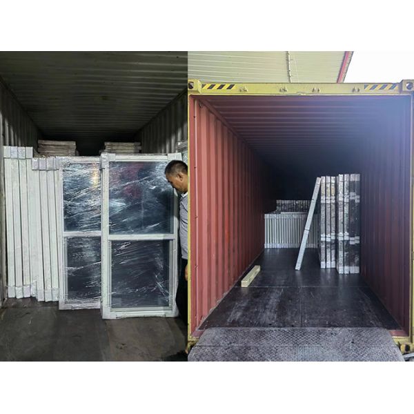 ODM OEM 3 Panel Bi Fold Doors Windows Double Glazed