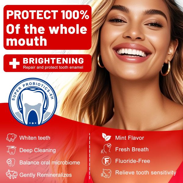 Adult SP-6 Hydroxyapatite Toothpaste Strengthening And Enamel Protection 4.23oz