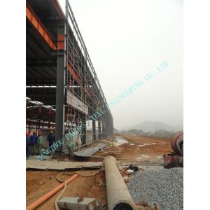 Buy cheap 87 X 92 Prefabricated ASTM Industrial Steel Buildings With Grade A36 Shapes / from wholesalers