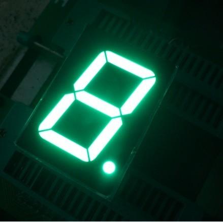 Cheap Seven Segment Display Common Anode / Pure - Green 1.5" Single Digit Led Display for sale
