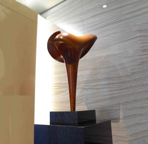 Quality Surface Painted Tall Indoor Statues Cast Bronze Abstract Copper Finishing wholesale