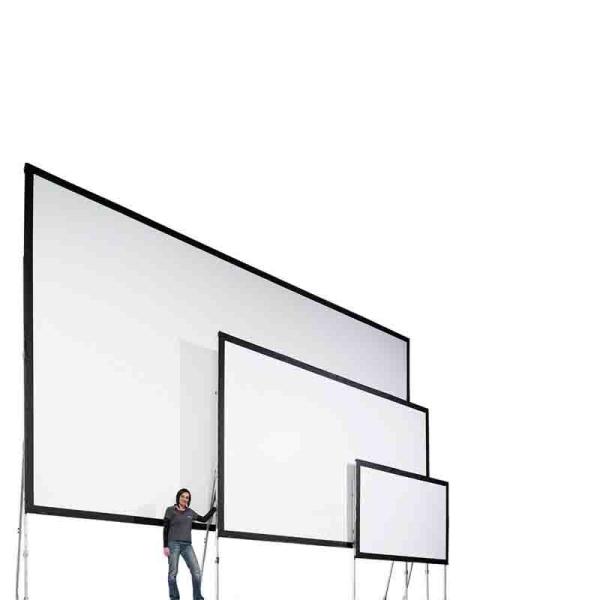 Cheap Large Foldable Projector Screen With CE FCC ROHS Certification for sale