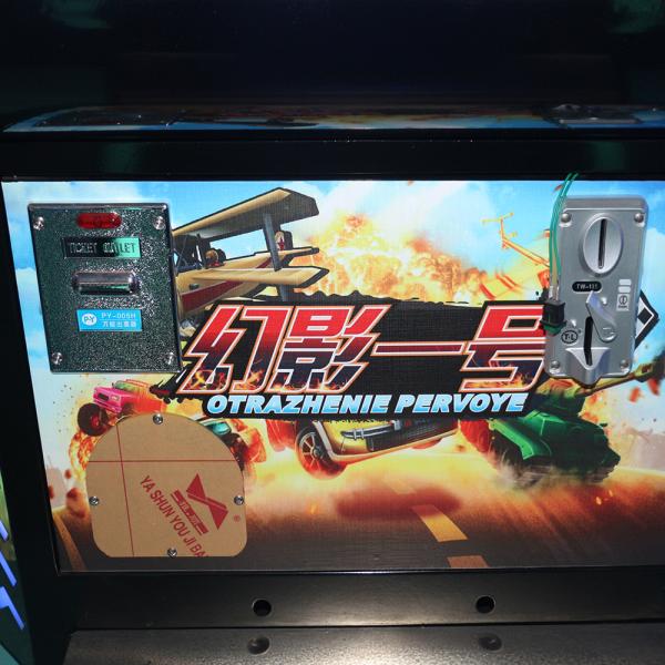3D Simulator Car Racing Game Machine / Car Racing Arcade Machine 400W