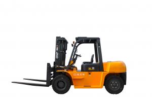 Quality Four Wheel Drive 8 Ton Forklift Diesel Engine With Excellent Manoeuvrability wholesale