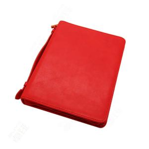Quality Portable Soft Faux Leather Bible Book Cover A4 A5 Size With Zipper wholesale