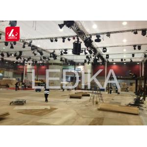 Buy cheap Fashion Show Stage Equipment Runway Aluminum Spigot Truss Argon Arc Welding from wholesalers