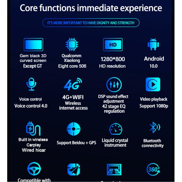 10.26" Maserati Android Auto Box Quattroporte 2013-2016 Video Gps Stereo Navigation