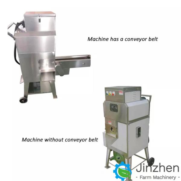 500kg/H Sweet Corn Thresher Fresh Corn Peeling Machine With Automatic Feeding
