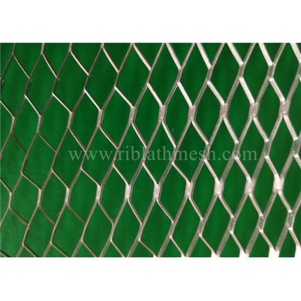 0.4mm Galvanized Wall Plaster Mesh Expanded Metal Grating Length 2440mm