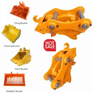 Quality Steel Q345B Material Excavator Quick Coupler Manual With Pin wholesale