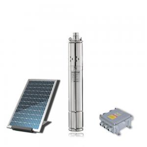 Quality 3inch Helical Rotor Solar Power Submersible Pumps Deep Well Vertical Screw Pump wholesale