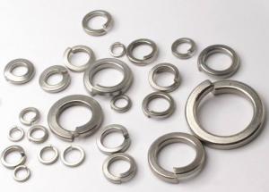 Quality Screw Nut And Washer , Ss Spring Lock Washers Zinc Cr3 DIN127 wholesale