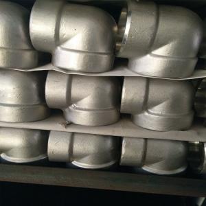 Quality ASME B16.11 3000LB Forged Steel Socket Weld Fittings 45 Degree Pipe Elbow wholesale