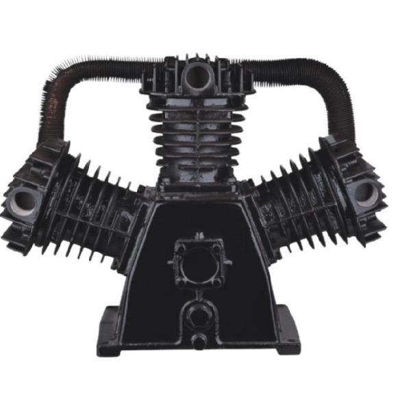 Low Maintenance Reciprocating Piston Compressor head 10HP Water Cooled 60DB Noise Level Cylinder three