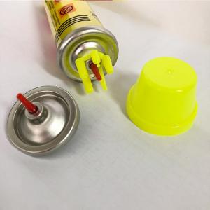 China yellow Non Leakage Butane Gas Lighter Refill For Candle Lighting on sale